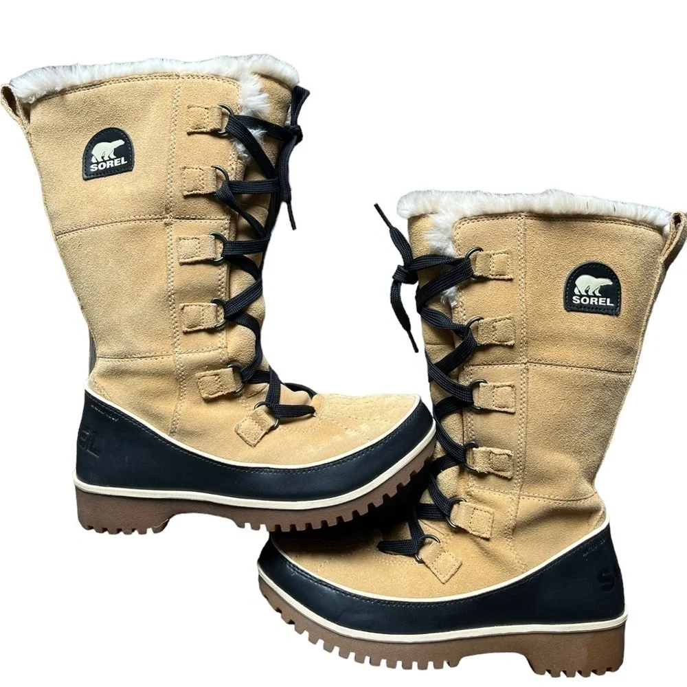 Sorel Women's Tivoli High Boot II Curry Size 7